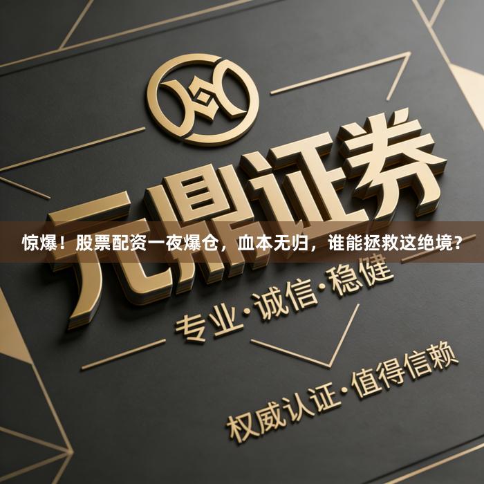 惊爆!股票配资一夜爆仓,血本无归,谁能拯救这绝境?