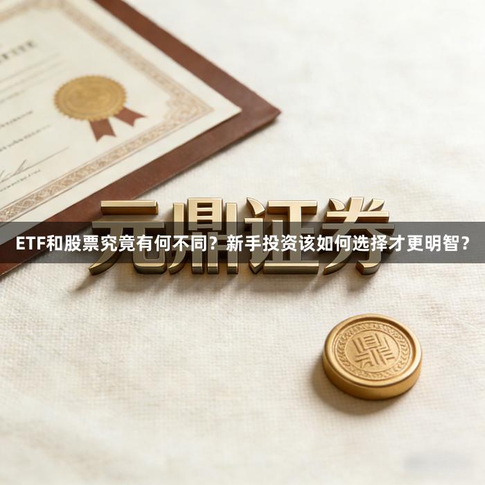 ETF和股票究竟有何不同？新手投资该如何选择才更明智？